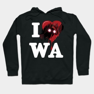 I love Washington, Raincoat Killer Hoodie